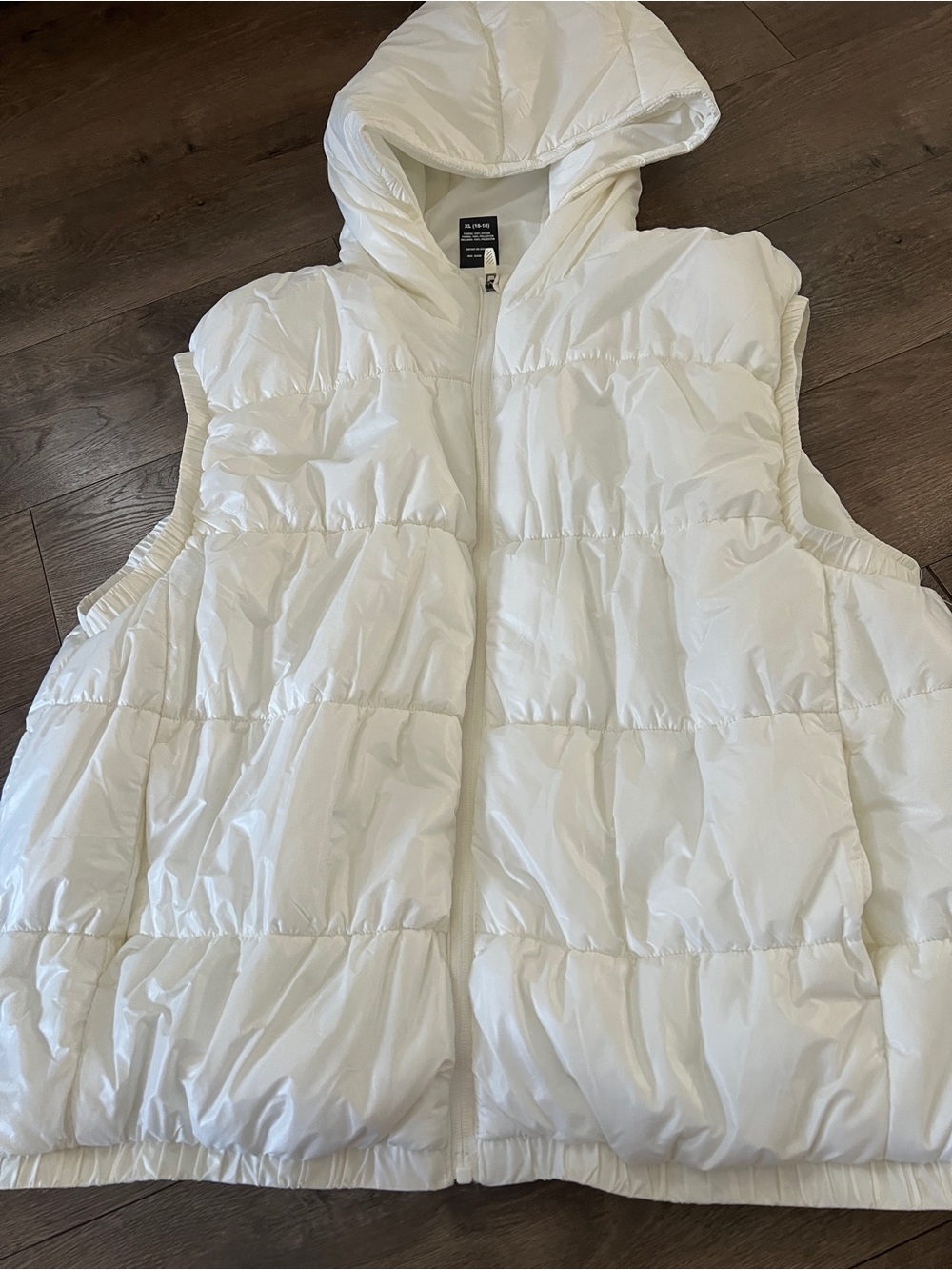 Avia Hooded Quilted Vest Size XL (16-18) New